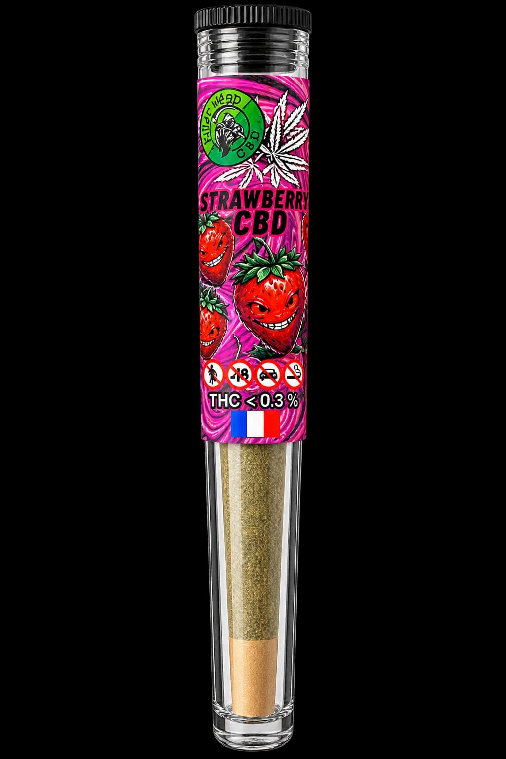 PRÉ ROLL STRAWBERRY CBD